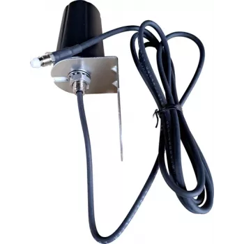 Wittenberg Antennen Antena omnidireccional 5G LTE, cable de 2 m, conector FME hembra, 50 ohmios, montaje en pared/mástil (Poly-103554)