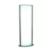 EUROPALMS Columna informativa, grande, 200x80 cm, de doble cara, plateada 83331740