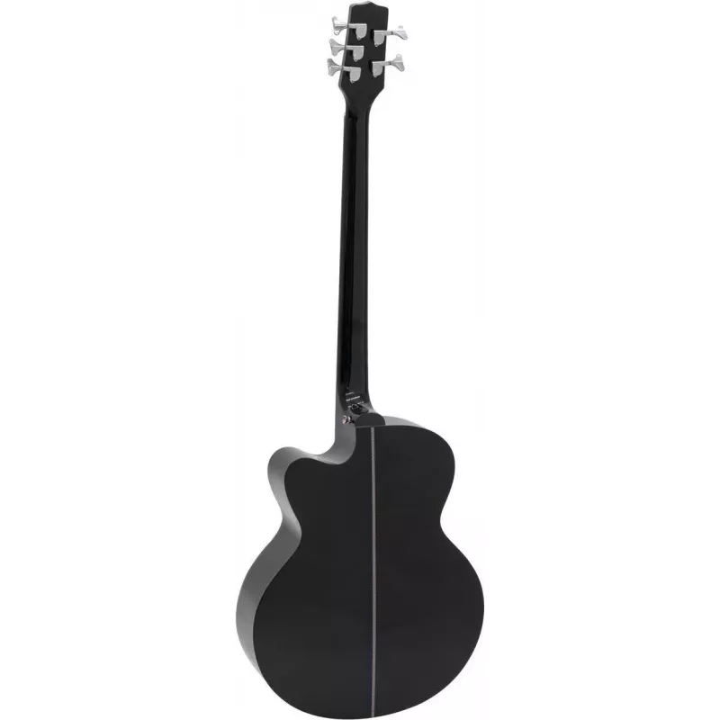 DIMAVERY AB-455 Bajo acústico de 5 cuerdas, negro 26224015