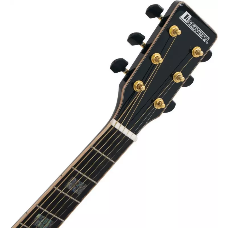 Dimavery STW-85 Guitarra acústica dreadnought con tapa maciza de abeto, natural 26245081