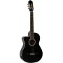 DIMAVERY CN-600L Guitarra de concierto, negra 26235009