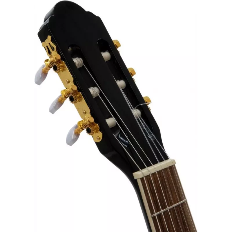 DIMAVERY CN-600L Guitarra de concierto, negra 26235009