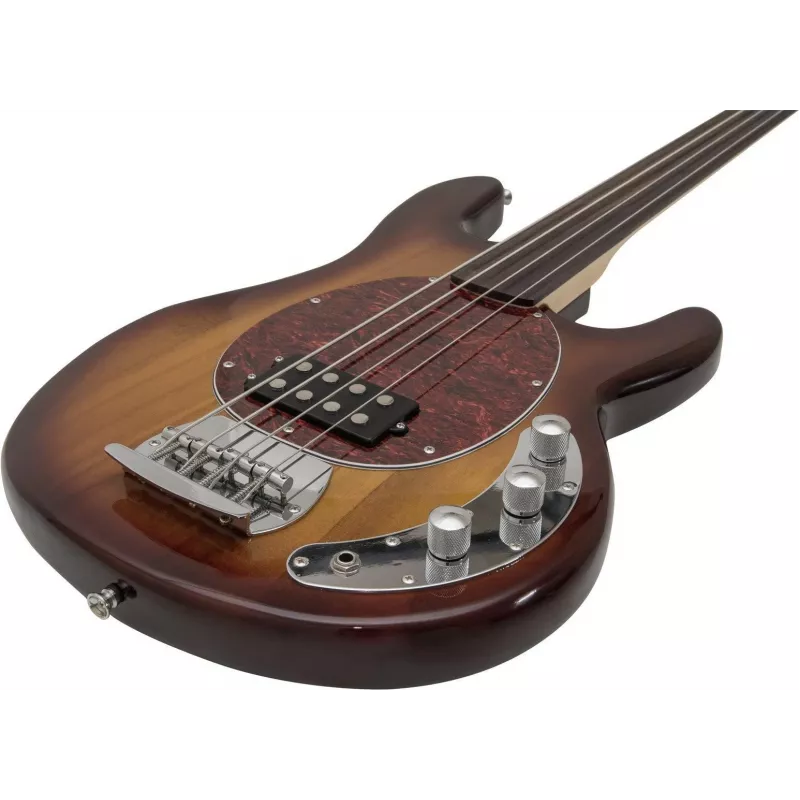 DIMAVERY MM-501 Bajo eléctrico, fretless, tobacco 26222080