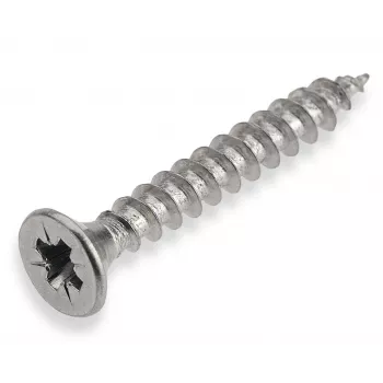 Cimco Tornillo universal Pozidriv 5,0 x 40 mm cabeza avellanada acero electrogalvanizado (190053)