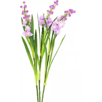 EUROPALMS Arum Lily Set de 3 con LED, rosa, 85 cm 83330304