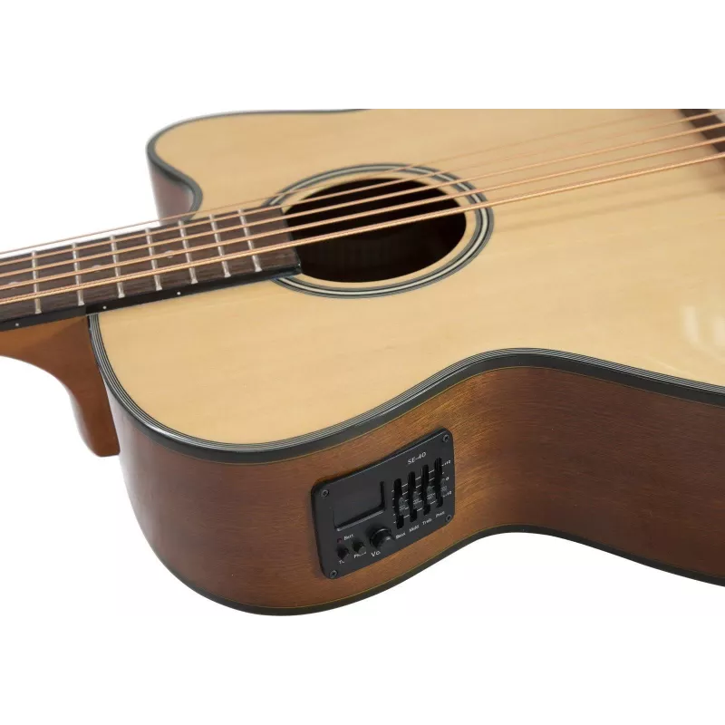 DIMAVERY AB-455 Bajo acústico, 5 cuerdas, natural 26224014