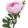 EUROPALMS Rama de peonía Classic, planta artificial, rosa, 80 cm 82530210