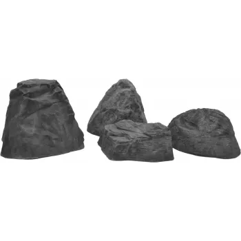 EUROPALMS Roca decorativa celta de fibra de vidrio piedra artificial 50x40x30 cm gris/marrón 83313230