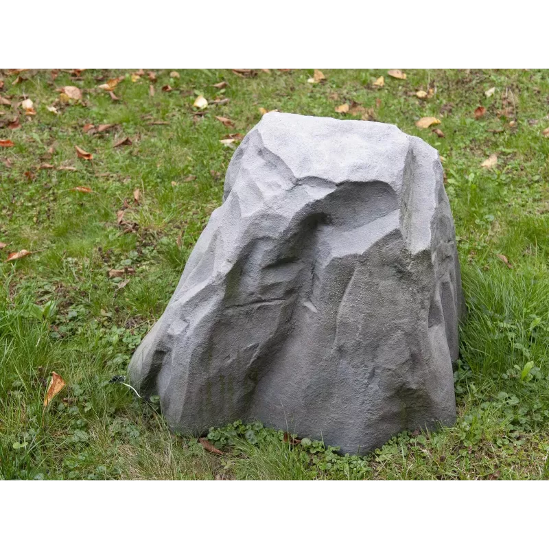 EUROPALMS Roca decorativa celta de fibra de vidrio piedra artificial 50x40x30 cm gris/marrón 83313230