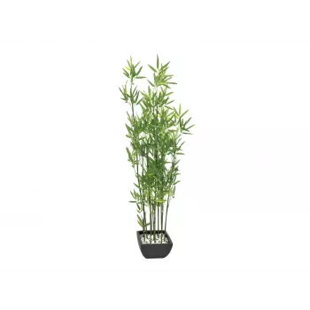 EUROPALMS Bambú artificial en cuenco decorativo, 120 cm 82509261