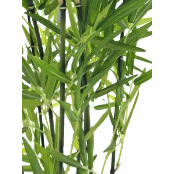EUROPALMS Bambú artificial en cuenco decorativo, 120 cm 82509261