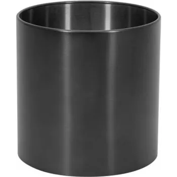 EUROPALMS STEELECHT-40 maceta de acero inoxidable Nova, antracita, Ø40cm 83011398