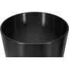 EUROPALMS STEELECHT-40 maceta de acero inoxidable Nova, antracita, Ø40cm 83011398