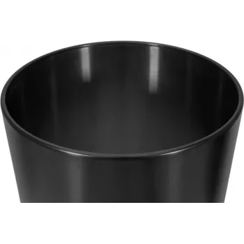 EUROPALMS STEELECHT-40 maceta de acero inoxidable Nova, antracita, Ø40cm 83011398