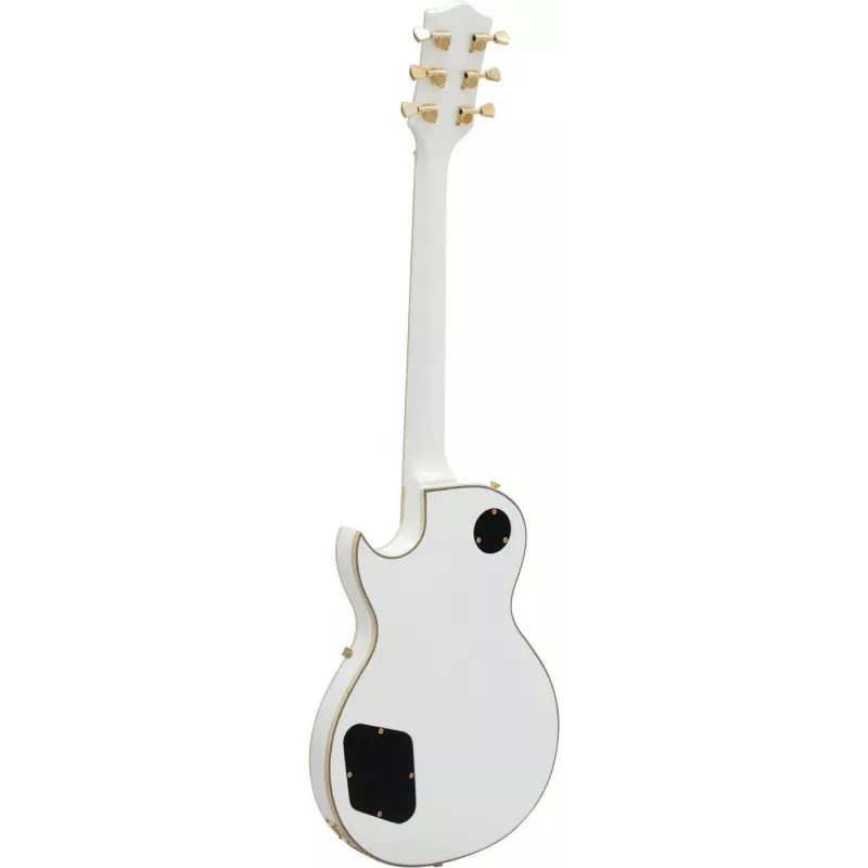 DIMAVERY LP-520 guitarra eléctrica, blanco/oro 26215160