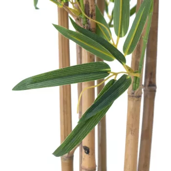 EUROPALMS Bambus deluxe, planta de bambú artificial, 120cm (82509165)