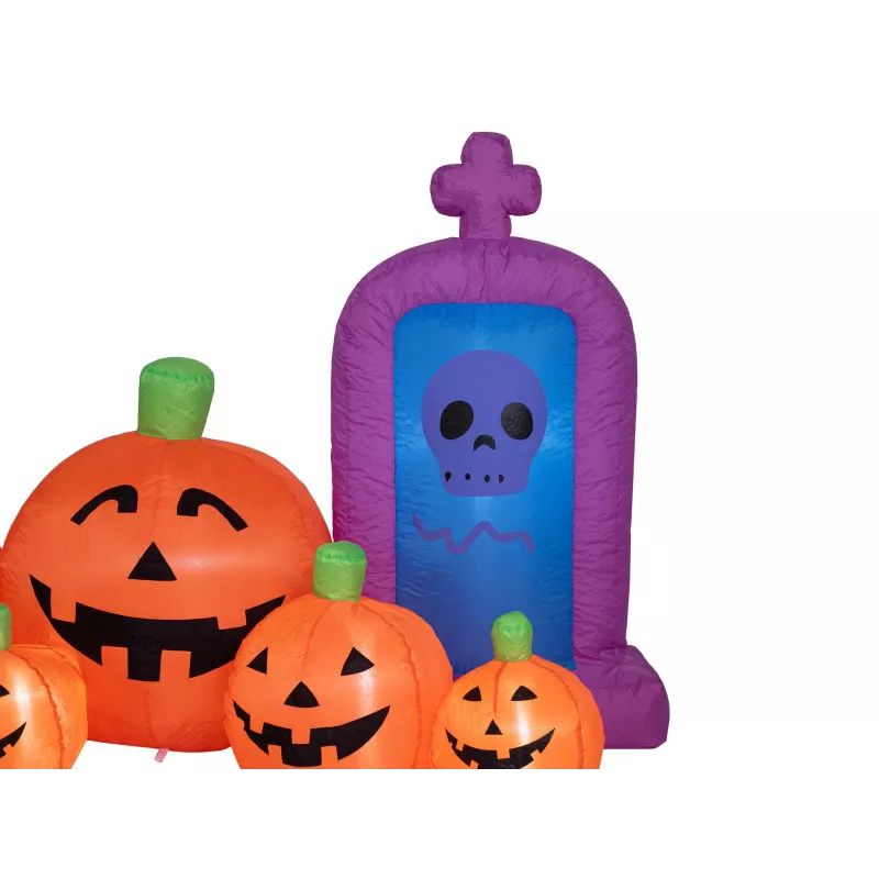 EUROPALMS fantasma hinchable de Halloween con calabazas, 244cm (83316154)