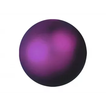 EUROPALMS bola decorativa 3,5 cm, violeta, metálico, pack de 48 8350129E