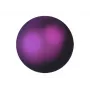 EUROPALMS bola decorativa 3,5 cm, violeta, metálico, pack de 48 8350129E