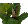 EUROPALMS Planta artificial de alocasia, 140 cm, verde, maceta negra 82508464