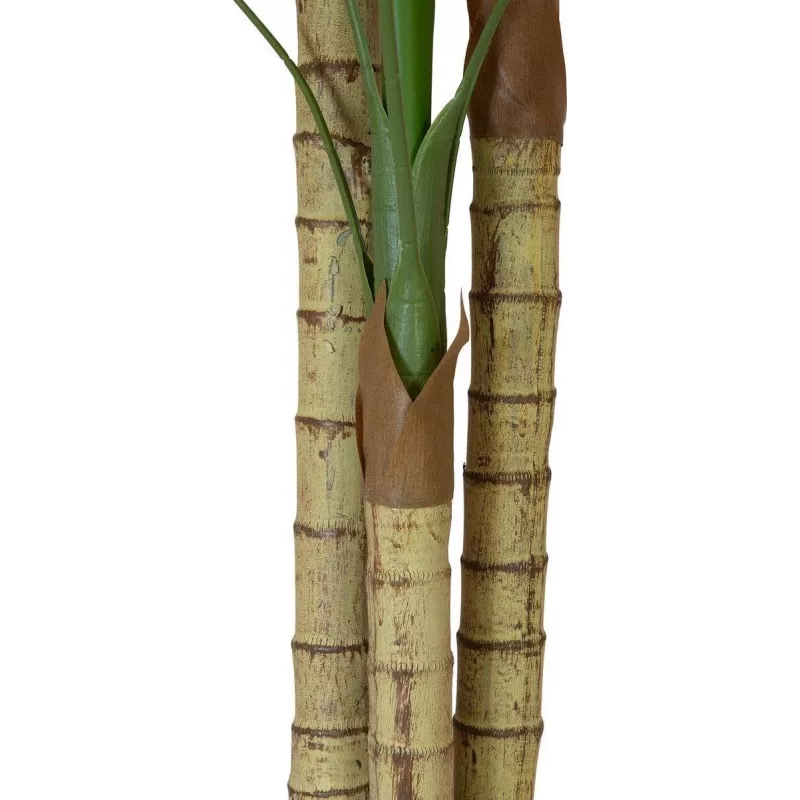 EUROPALMS Palmera areca, 3 troncos, planta artificial, 150 cm 82509411
