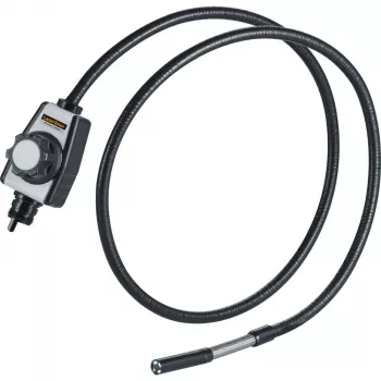 Laserliner ArcView Cámara de inspección con sonda flexible de 9 mm, 640 x 480 píxeles, campo de visión 67°, 100 cm de longitud, negro/blanco 082.214A