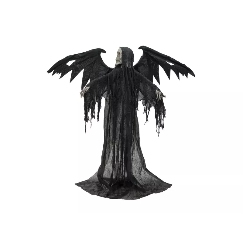 EUROPALMS Halloween Ángel negro, 175x100x66 cm (83316138)