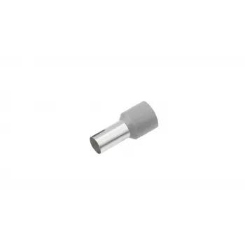 Cimco 187201 Terminal tubular 0,14 mm² parcialmente aislado gris 100 uds.