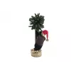 EUROPALMS Oso de Navidad con árbol de Navidad, 105 cm 83314804