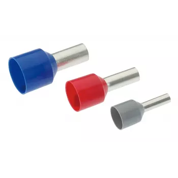 Cimco 187307 Terminal tubular 16 mm² parcialmente aislado azul 100 uds.