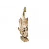 EUROPALMS Escultura de raíz de teca natural 160 cm 83200185