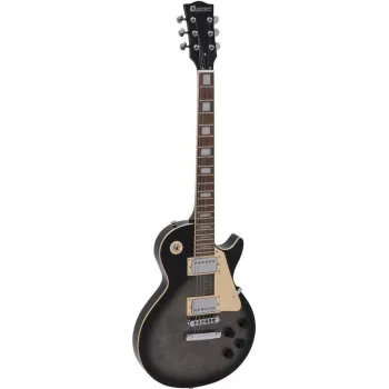 DIMAVERY LP-750 Guitarra eléctrica, Translucent Gray Blackburst 26219396