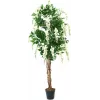 EUROPALMS Lluvia de oro planta artificial, blanca, 150 cm (82507105)