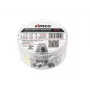 Cimco 187605 Surtido de terminales de empalme, parcialmente aislados, 500 uds., 0,5-6,0 mm², DIN 46228-4