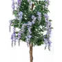 EUROPALMS Árbol artificial lluvia de oro, flores violetas, 180 cm 82507136