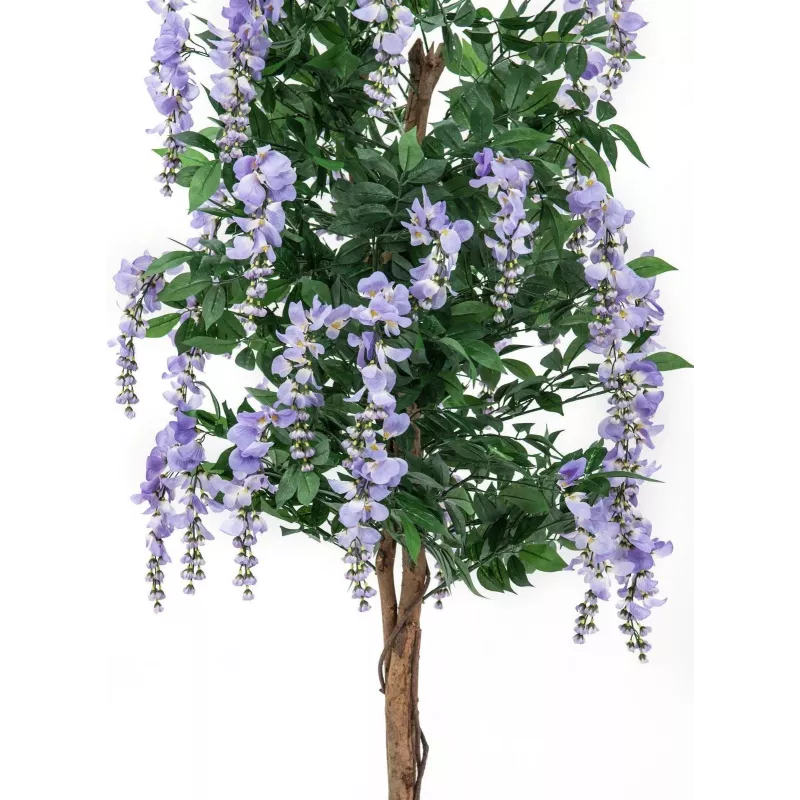 EUROPALMS Árbol artificial lluvia de oro, flores violetas, 180 cm 82507136