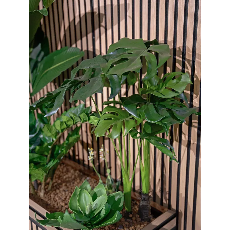 EUROPALMS Monstera deliciosa planta artificial, 90 cm 82600220