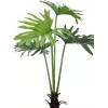EUROPALMS Filodendro Split-Leaf planta artificial, 120 cm 82600222
