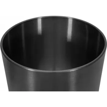 EUROPALMS STEELECHT-35 Nova Maceta de acero inoxidable, antracita, Ø35 cm 83011397
