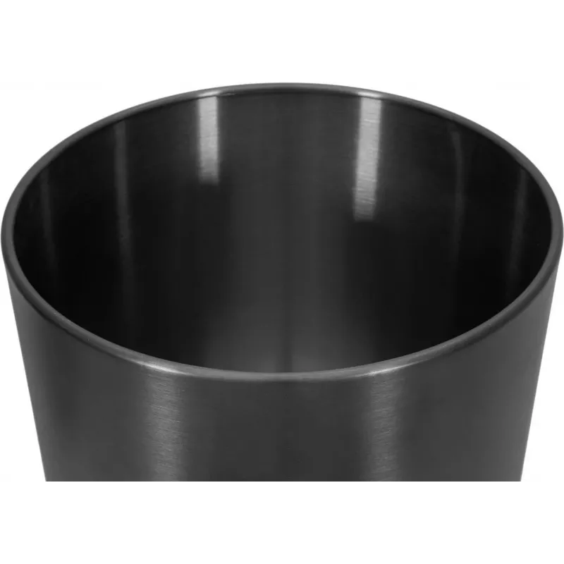 EUROPALMS STEELECHT-35 Nova Maceta de acero inoxidable, antracita, Ø35 cm 83011397