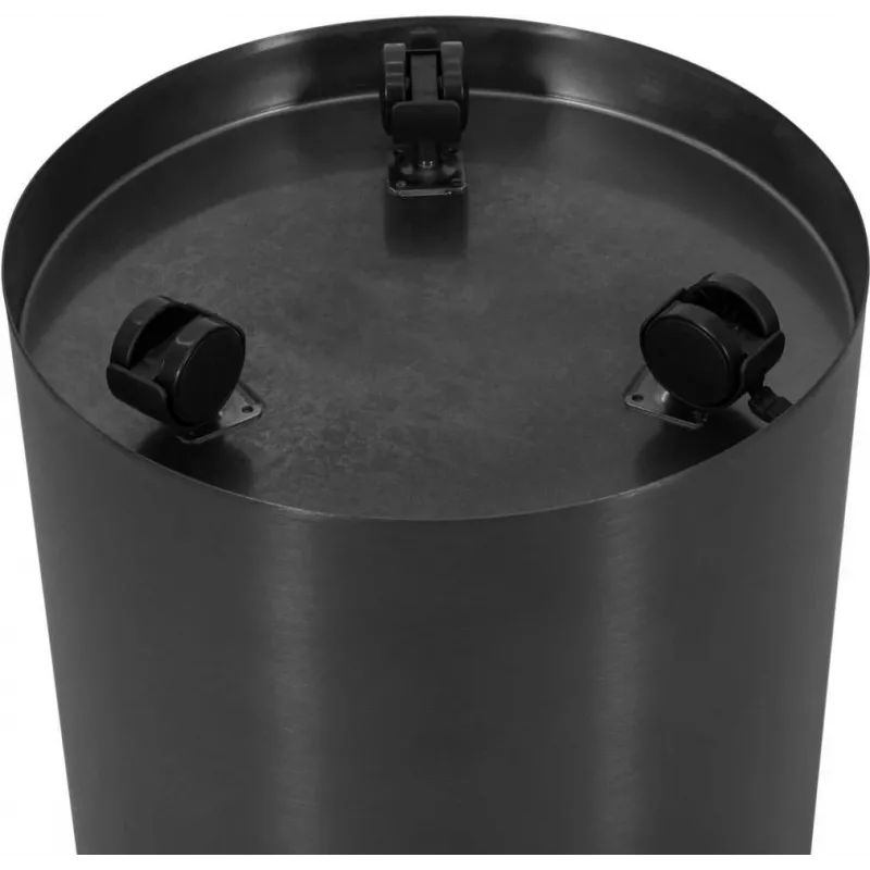 EUROPALMS STEELECHT-35 Nova Maceta de acero inoxidable, antracita, Ø35 cm 83011397
