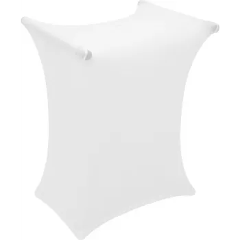 EUROPALMS Funda para soporte de teclado blanca (83312102)