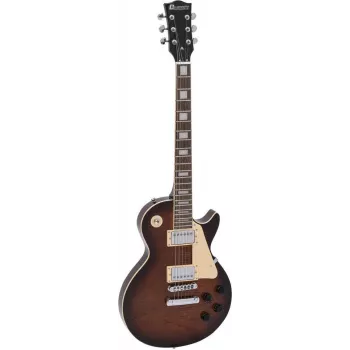 DIMAVERY LP-700 Guitarra eléctrica, Flamed Brown 26219389
