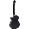DIMAVERY CN-600E guitarra clásica, negra 26235007