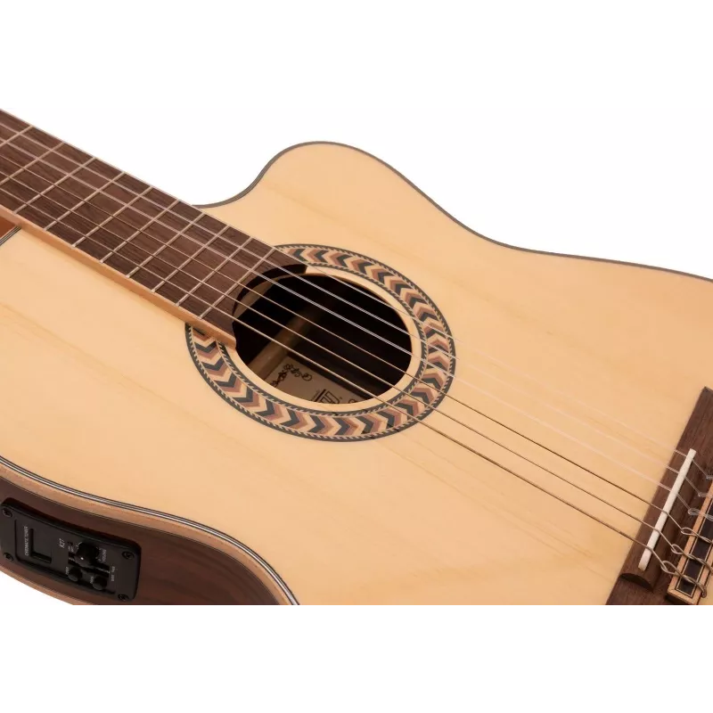 DIMAVERY TB-100 guitarra clásica, natural 26235017