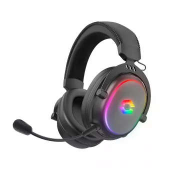 SPEEDLINK CONUX auriculares gaming estéreo inalámbricos RGB – para PC/PS5/PS4/Xbox Series X/S/Switch2/Switch/OLED/Lite, negro (SL-860101-BK)