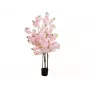 EUROPALMS árbol de cerezo en flor artificial con 3 troncos, rosa, 160cm 82507834