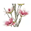 EUROPALMS rama de magnolia artificial (EVA), blanco-rosa 82530587