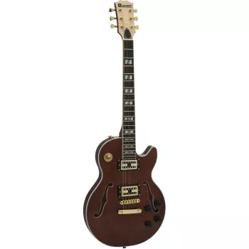 DIMAVERY LP-600 guitarra eléctrica, marrón 26215181