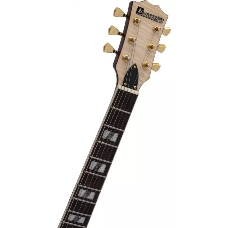 DIMAVERY LP-600 guitarra eléctrica, marrón 26215181